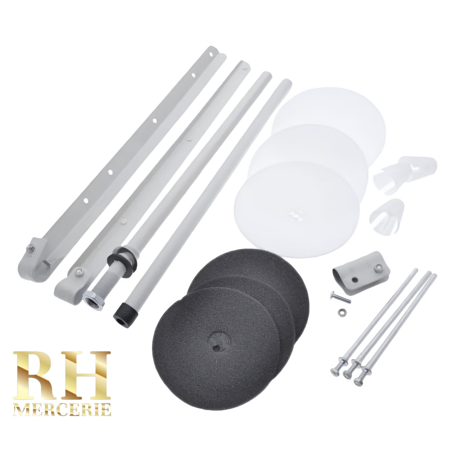 حامل خيط مزدوج للماكينة الصناعية – Support Fil Industriel 2 Bobines