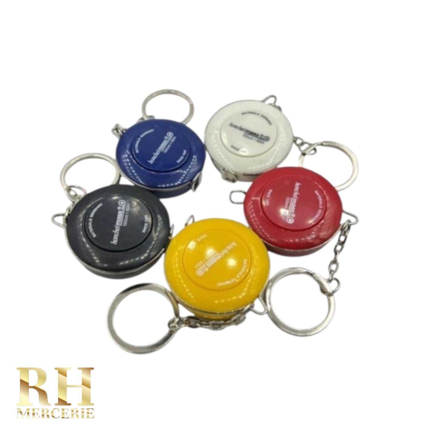 Metre Ruban Porte-Clés Rond – شريط قياس دائري مع علاقة مفاتيح