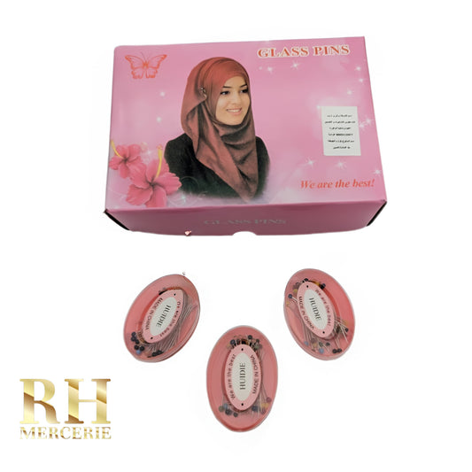 دبابيس زجاجية – Épingles à tête en verre