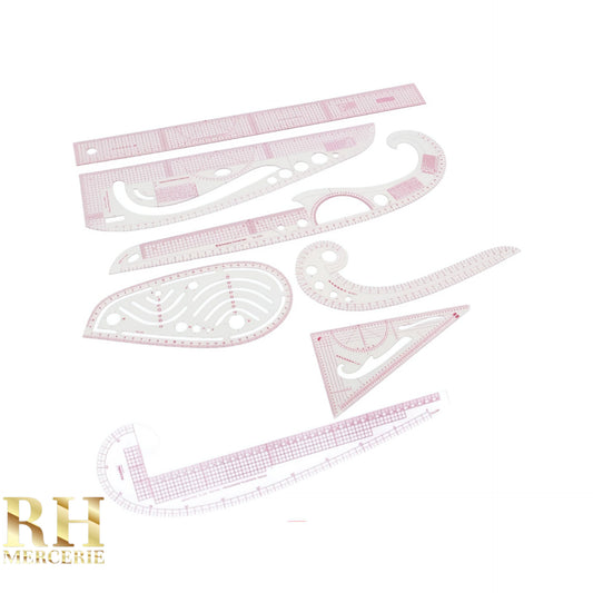 Kit Règle Curb Silicone – طقم مساطر مرنة للرسم والخياطة
